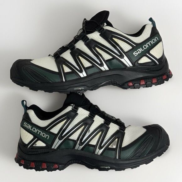 Size 10 - Salomon XA Pro 3D Vanilla Ice Ponderosa Pine - Picture 1 of 7